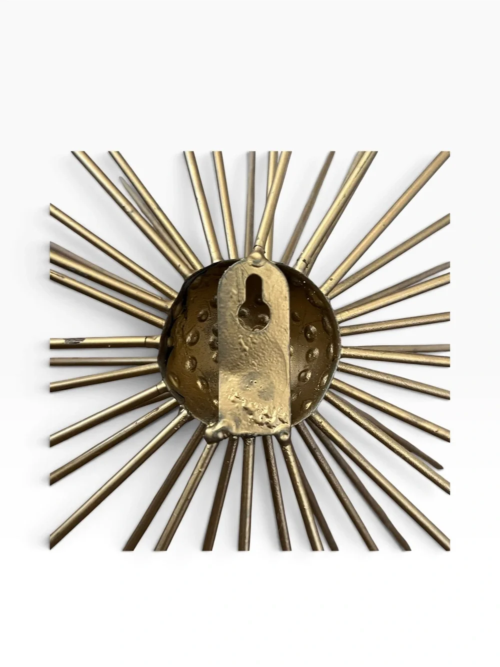 2 Atomic MCM Style Hanging Metal Sputnik Spikes Starburst Wall Art Orb 8